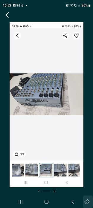 mixer Montblok Midas,mixer Alesis boxe  Mackie  CZ300