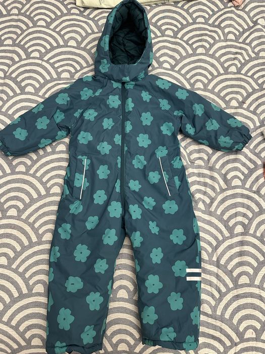 Zara 4-5 лет комбинезон зимний для девочки