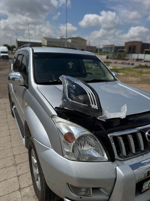 Линзы противотуманки toyota haghlander