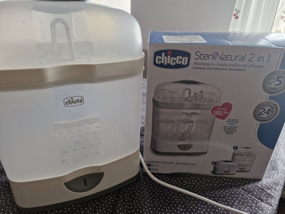 Sterilizator biberoane 2 in 1 ca nou