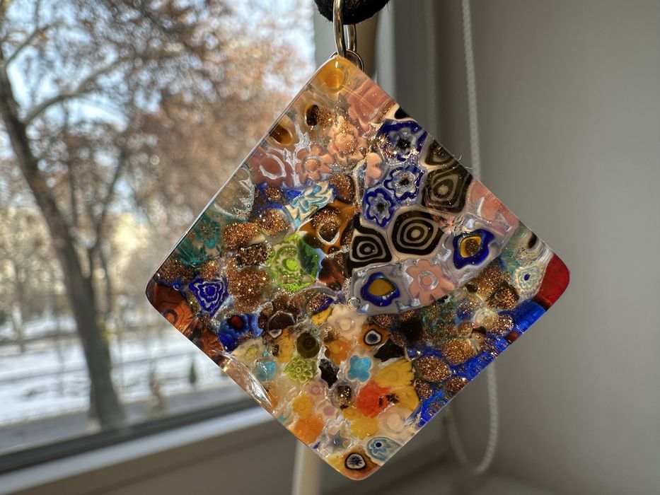 Murano Glass/ ITALY/ подвеска- украшение мурано стекло