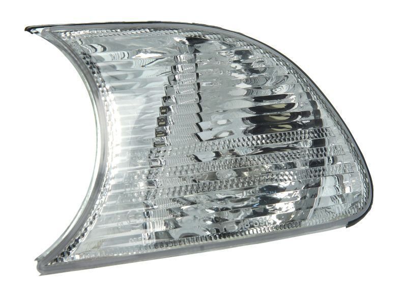 Lampa semnalizare fata Bmw Seria 3 E46 Coupe/Cabrio 05.1999-09.2001 BestAutoVest partea stanga, alba cu suport bec