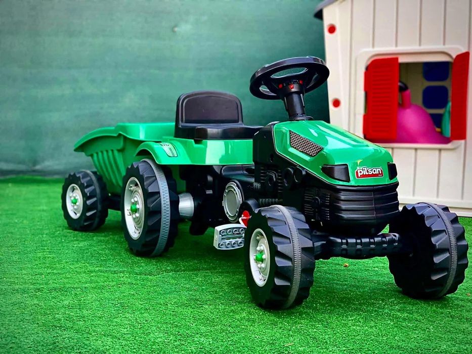 Трактор Active с ремарке и педали