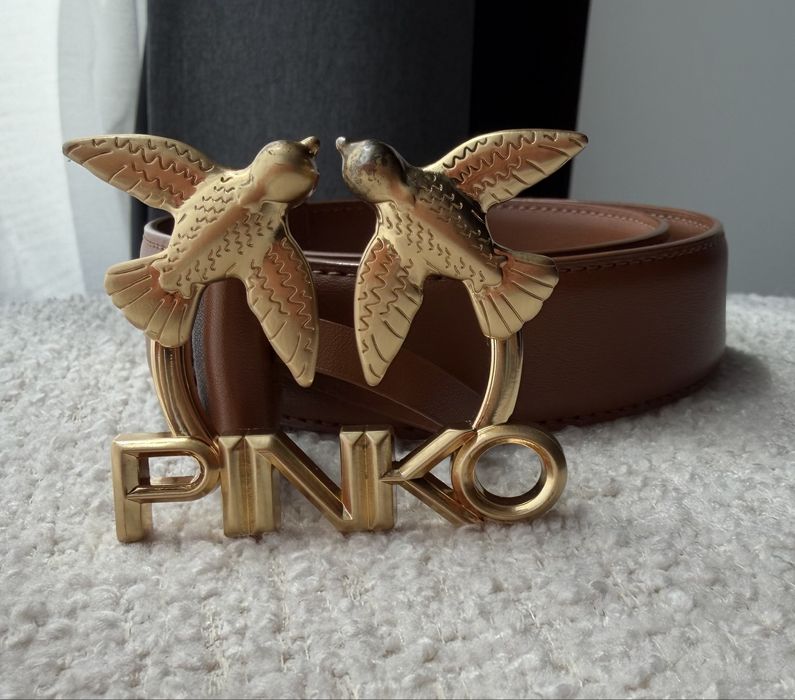 Оригинален кожен колан PINKO (размер XS)
