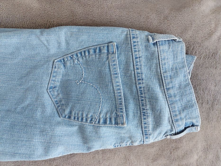 Blugi boyfriend Angels albastri 38