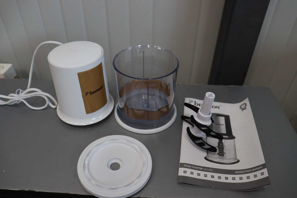 чопър/блендер BESTRON, две остриета, 500мл, 3000об/мин, ПРОМОЦИЯ!