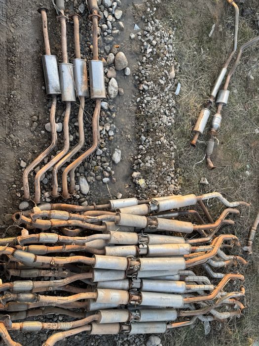 Глушитель матор каробка запчасть