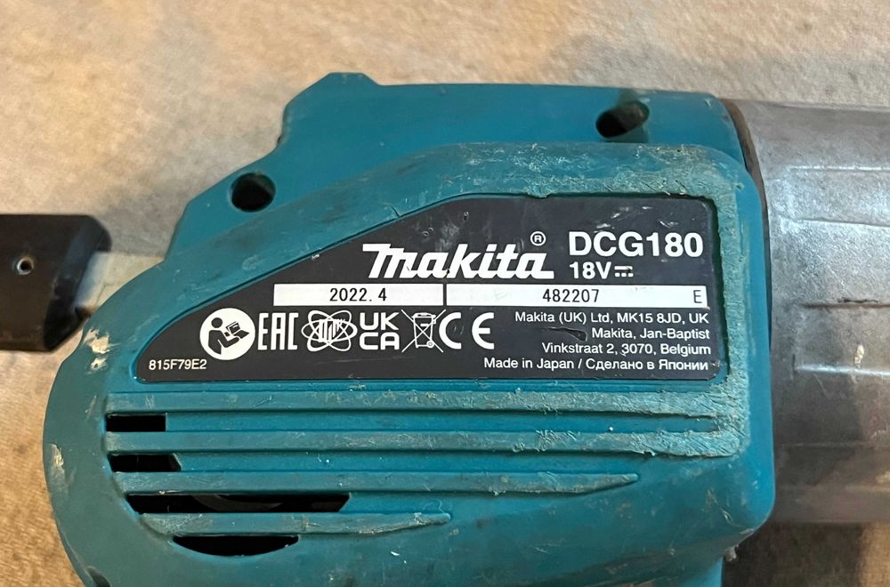 Pistol silicon Makita DCG180 18V LXT profesional doar corp
