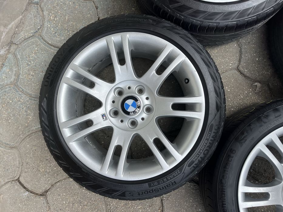 Jante aliaj 5x120mm, anvelope vara 205/50 R17, 225/45 R17 BMW E81, E87, F20, E46 E36