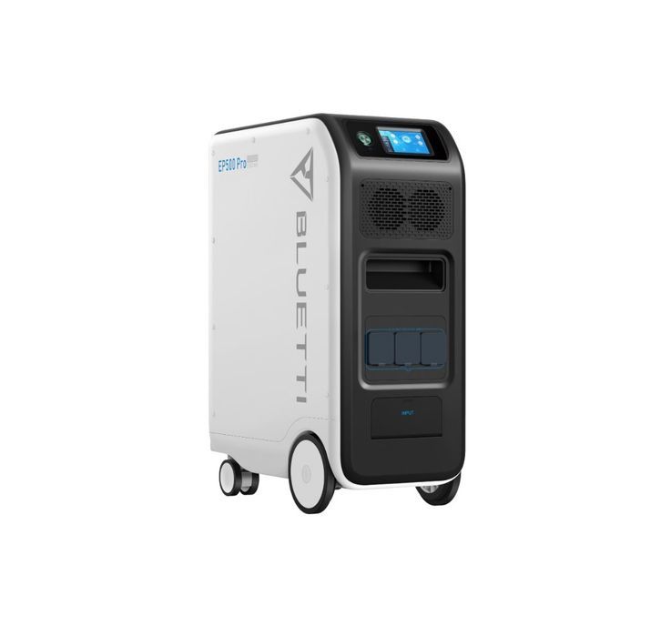 Statie de alimentare solara,BLUETTI EP500Pro,5100Wh LiFePO4,50x30x76cm