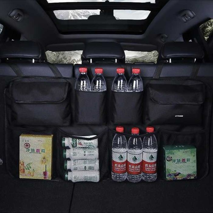 Органайзер за багажник на автомобил, подреден багажник, с 8 джоба