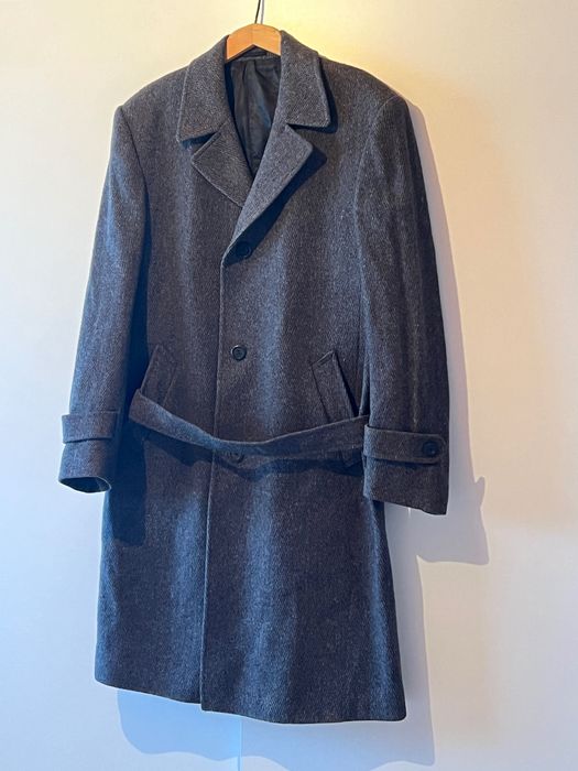Вълнено мъжко палто