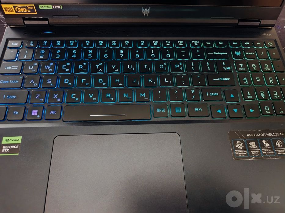 Acer predator Helios neo 16