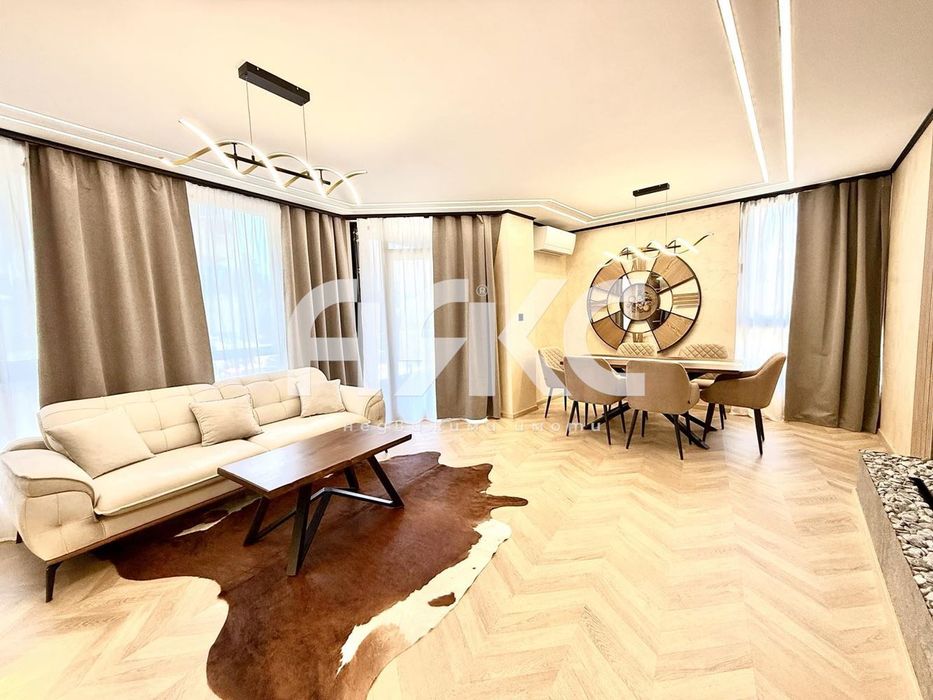 Тристаен луксозно обзаведен апартамент в кв. Манастирски ливади с въз