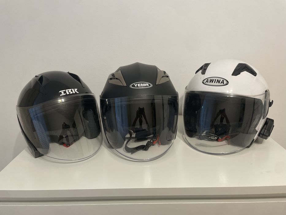 Vand Casti Moto Open Face marimea XL si L,stare foarte buna