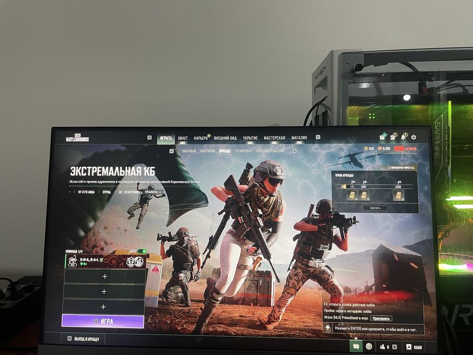 Монитор Samsung Led 24 +видеокарта RX 570 Sapphire