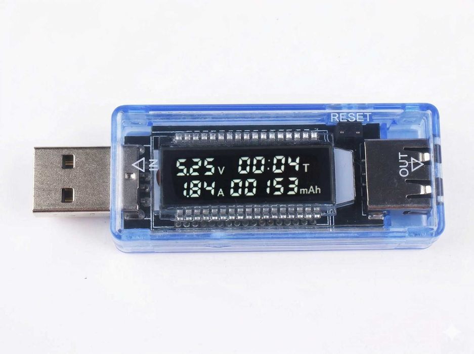 KEWEISI USB Тестер Волтметър Амперметър Измервател Капацитет Батерии Зарядни Устройства Телефон Tester