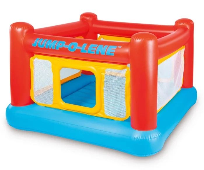 Детски надуваем батут Jump-O-Lene Intex, 174 х 174 х 112 см, PVC, безо