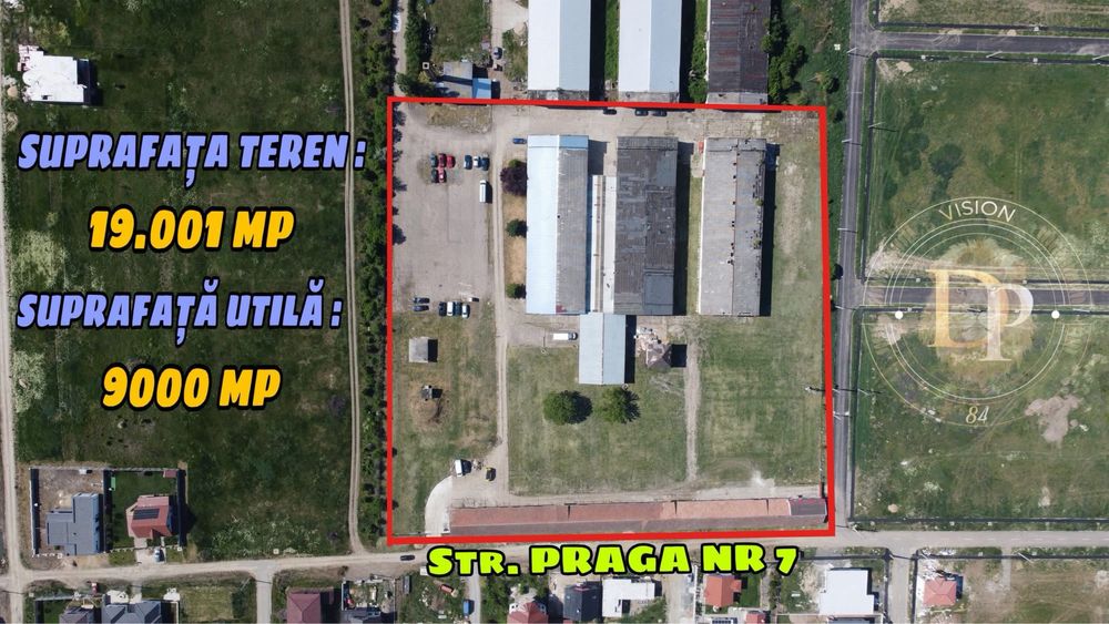 Hale industriale  +  teren intravilan Arad Vladimirescu