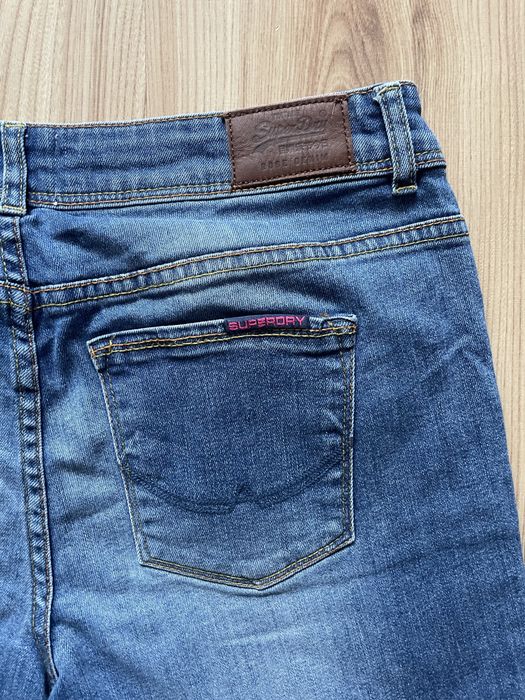 SUPERDRY skinny Bermuda/дамски къси дънки W32