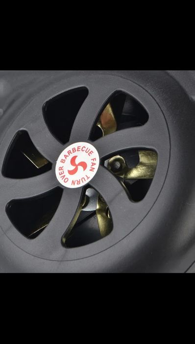 Мини портативный ручной механичиски ветилятор для барбекю и пекника