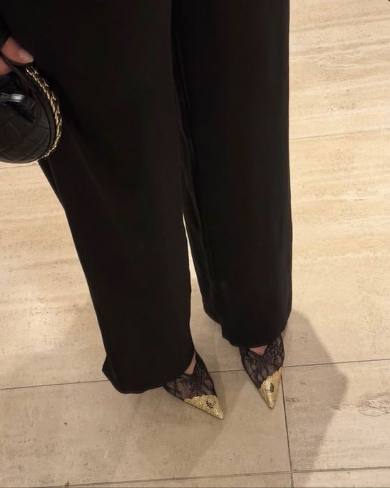 Женские черные туфли Jimmy Choo