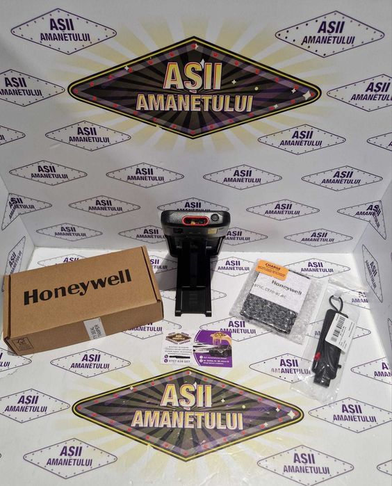Asii Amanetului - Terminal / Scaner Mobil Industrial Honeywell CT70-X1 NOU - de ultima generatie, 5G, Wi-Fi 7, 8GB RAM / 128GB, NFC, GPS, eSIM