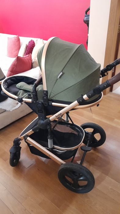 Количка 2 в 1 Lorelli Boston + нов стол за кола Чиполино