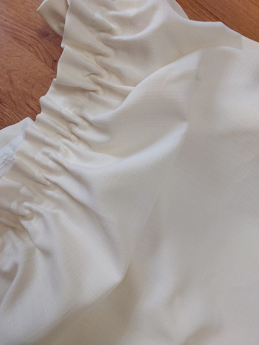 Шторы белые лен новые