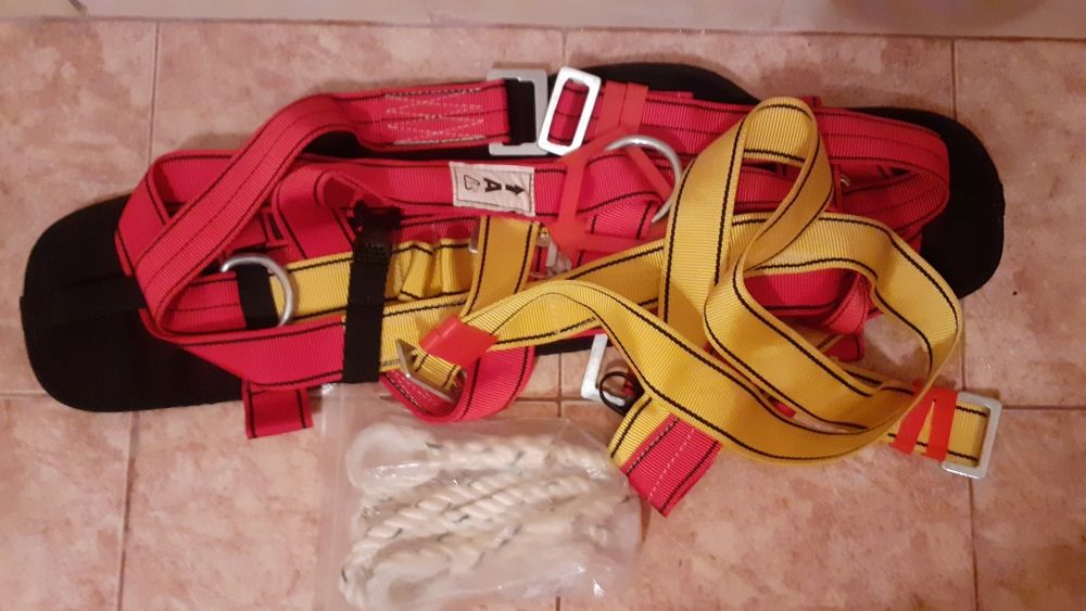 Vând centură lombară pentru lucru la înălțime plus o cordelină