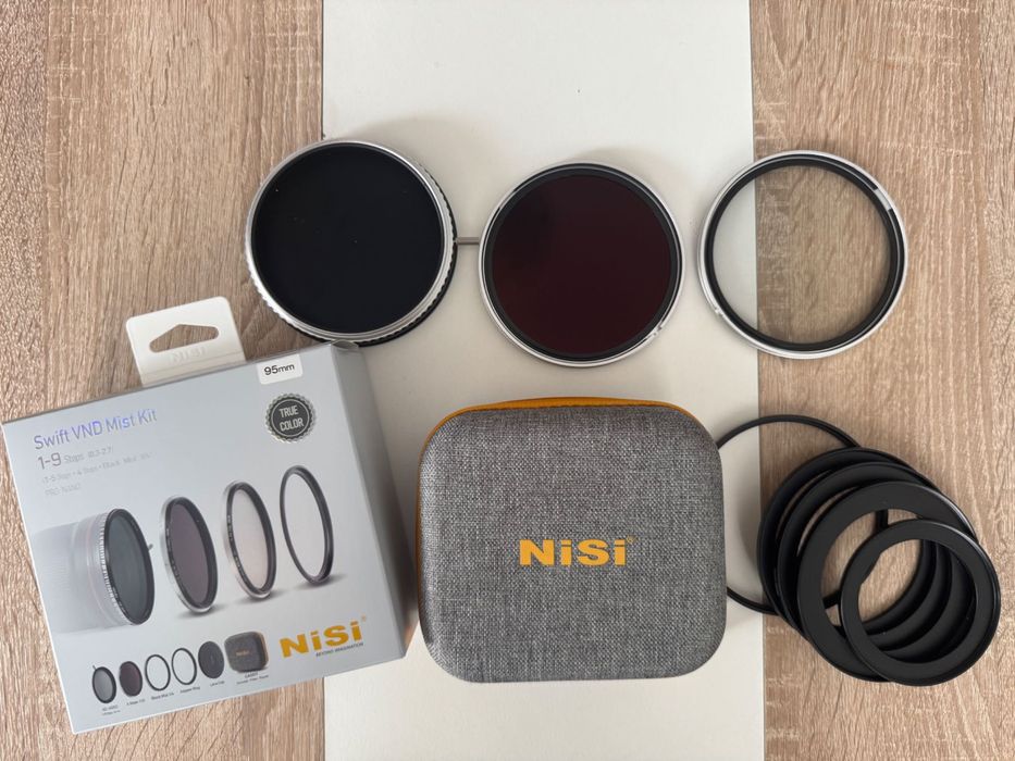 Nisi Swift sistem filtre ND variabil si Mist 95 mm