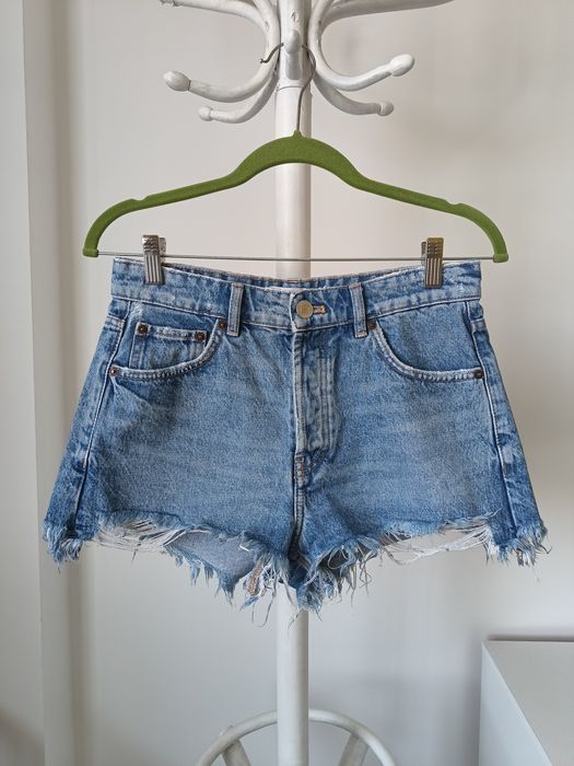 Дамски къси дънки Zara
