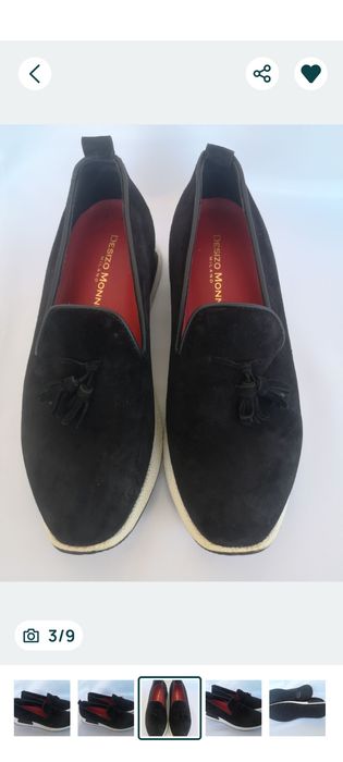 Desizo Monni обувки естествен велур, номер 42