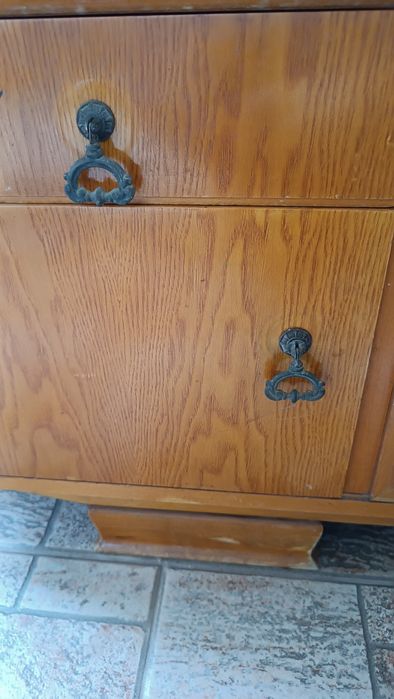 Винтидж шкаф за обувки  портманто ретро