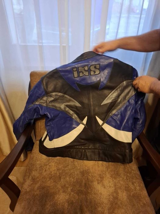 Кожено мото яке телешки бокс