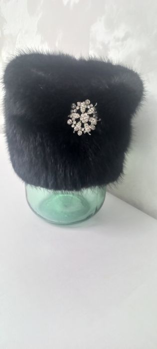 Шапка норковая женская