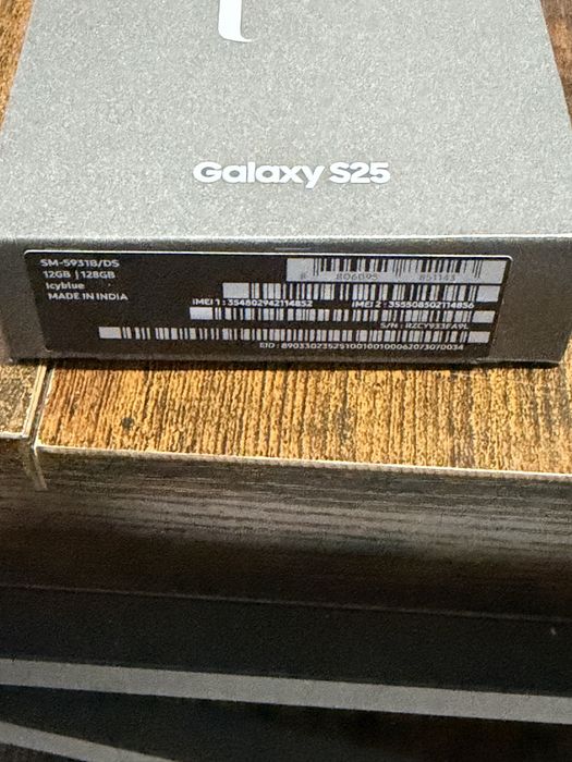 Samsung S25 12 gb/128gb Icyblue Nou Sigilat!!