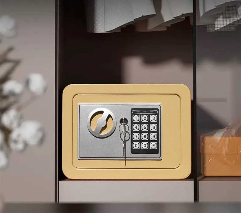 Seyf kichik hajmdagi seyf, сейф маленький из прочного металла