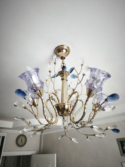 Люстра потолочная 5 рожковая, Е14.