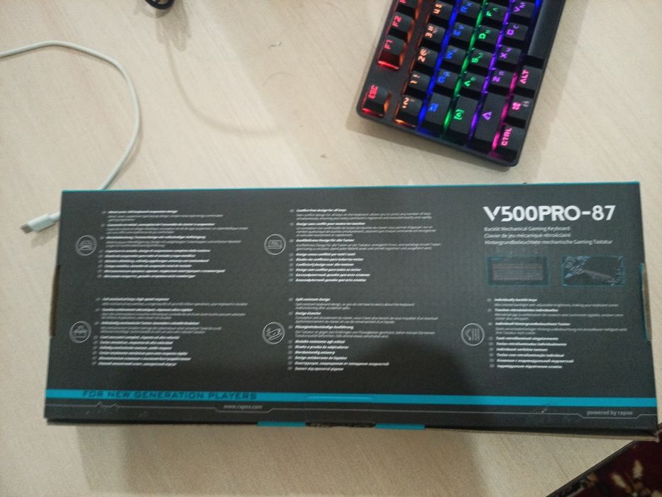 Клавиатура RapooV500-Pro87