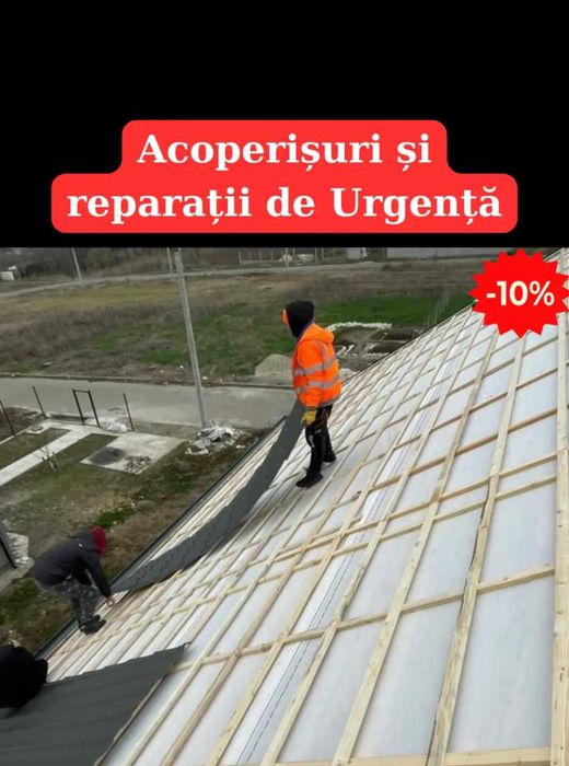 Acoperisuri si reparații de urgenta