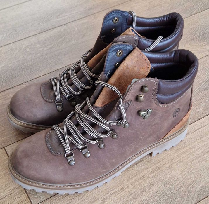 НОВИ Кожени Боти Lumberjack, размер 44 – Естествена Кожа, Необувани