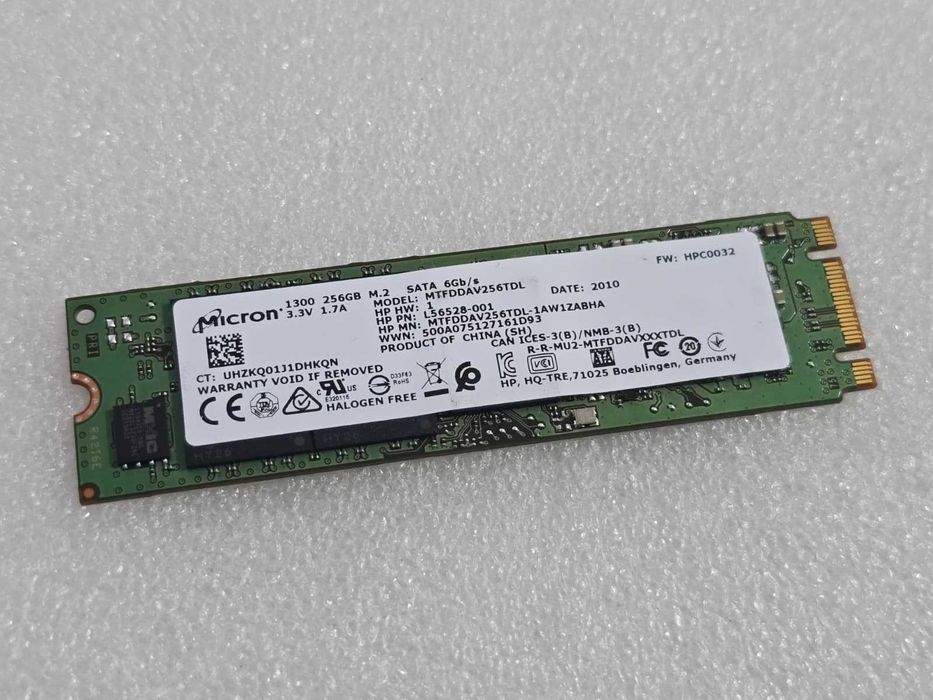 Solid State Drive SSD Micron 1300 256GB M.2 SATA III