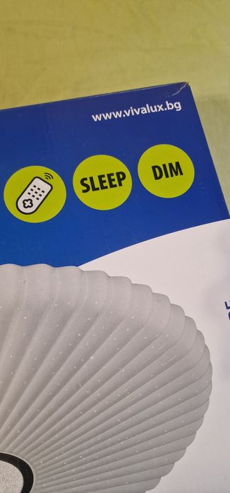 Led плафон нов бял.