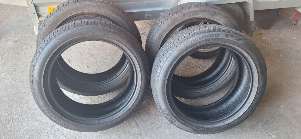 215 55 17 Летни гуми Pirelli CinturatoP7, 4 броя
