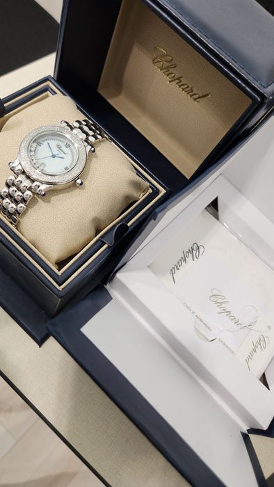 Золотые женские часы Chopard
