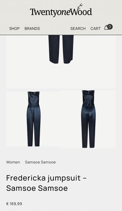 Гащеризон Samsoe&Samsoe от сатен
