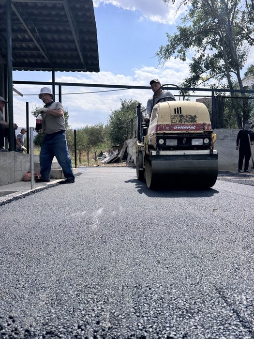 Асфальт. Асфальтирование. Укладка асфальта.