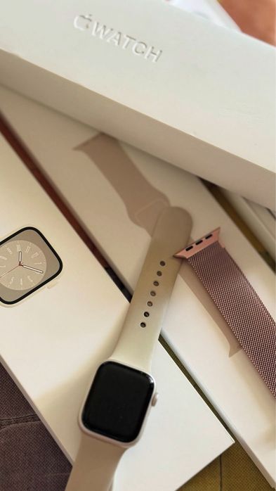 41мм аккумлятор 100% серия 8 часы apple