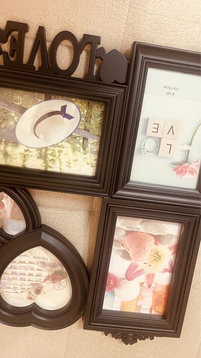 Фото рамка на 7 фото. Новая